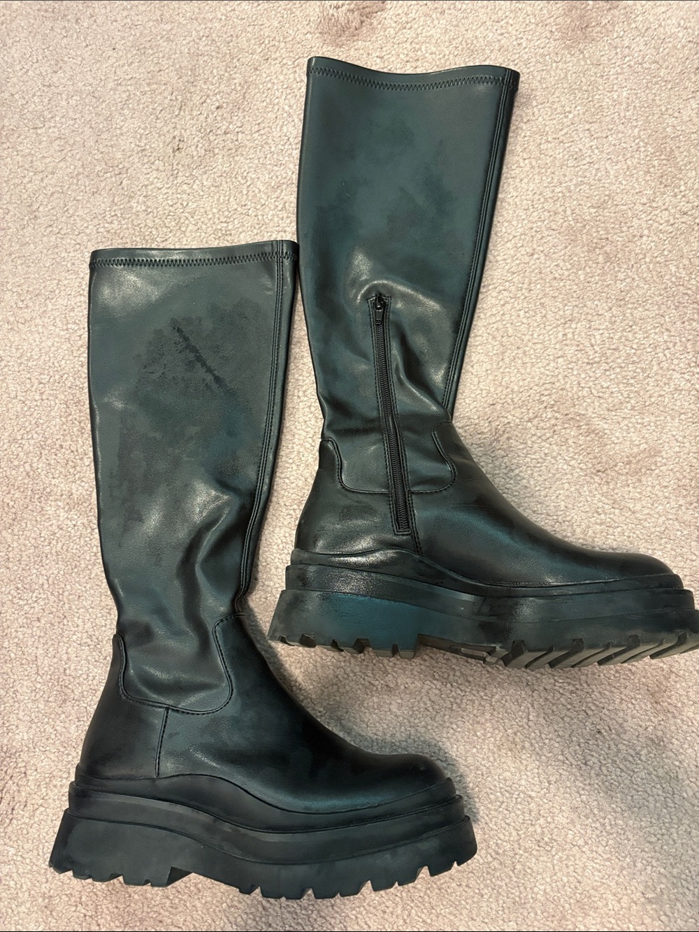 Knee High Platform Boots